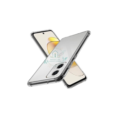 Picture of Transparent back cover For Motorola Moto G34 5G Luxury transparent Protect Back Cover Soft Case