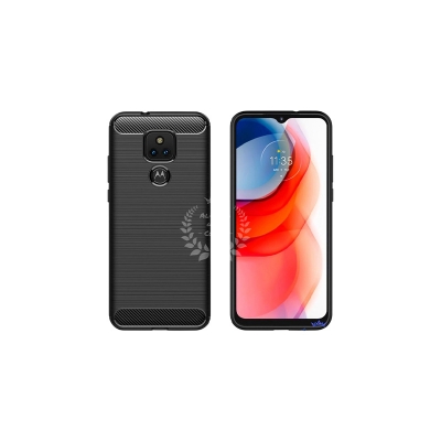 Picture of Spigen cover For Motorola Moto G Play (2021) / Motorola Moto G Play 2021 Carbon Fiber Back cover Soft Slim Fashion Non-Slip Protective Carbon Fiber Phone Case