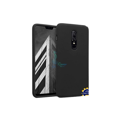 Picture of Premium Liquid Silicone Phone case for OnePlus 6 / 1+ 6 Liquid Silicon Mobile Back Case Soft Silicone Phone Cover