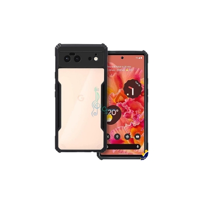 Picture of Xundd Back Cover for Google Pixel 6 5G Transparent Hybrid Hard PC Back Bumper