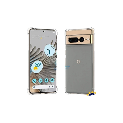 Picture of Transparent back cover For Google Pixel 7 Pro 5G Luxury transparent Protect Back Cover Soft Case