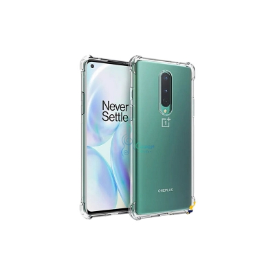 Picture of Transparent back cover For OnePlus 8 5G / 1+ 8 5G Luxury transparent Protect Back Cover Soft Case