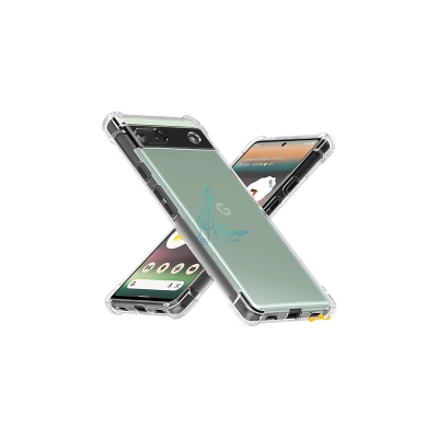 Picture of Transparent back cover For Google Pixel 6a 5G Luxury transparent Protect Back Cover Soft Case