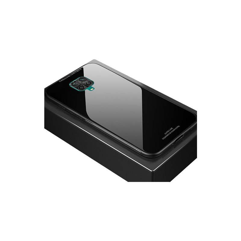 Picture of For Xiaomi Redmi Note 9 Pro /  Note 9 Pro Max/ Poco M2 Pro Tempered Glass Protector Casing Glass Back Phone Cover - Phone Back Cover - মোবাইল ফোন - Phone