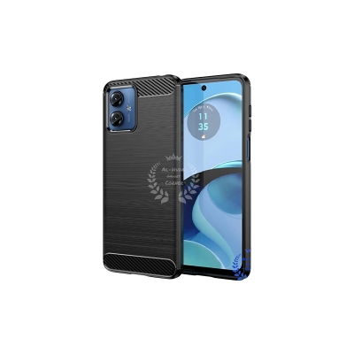 Picture of Spigen cover For Motorola Moto G24 / Motorola Moto G04 Carbon Fiber Back cover Soft Slim Fashion Non-Slip Protective Carbon Fiber Phone Case