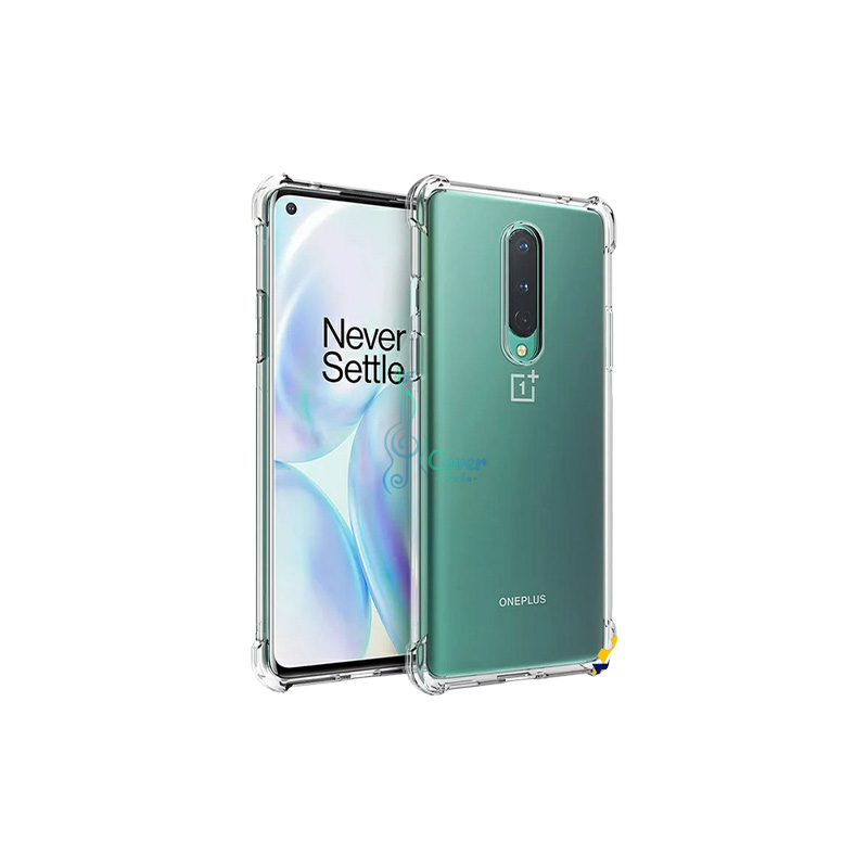 Picture of Transparent back cover For OnePlus 8 5G / 1+ 8 5G Luxury transparent Protect Back Cover Soft Case