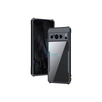 Picture of Xundd Back Cover for Google Pixel 8 Pro 5G Transparent Hybrid Hard PC Back Bumper