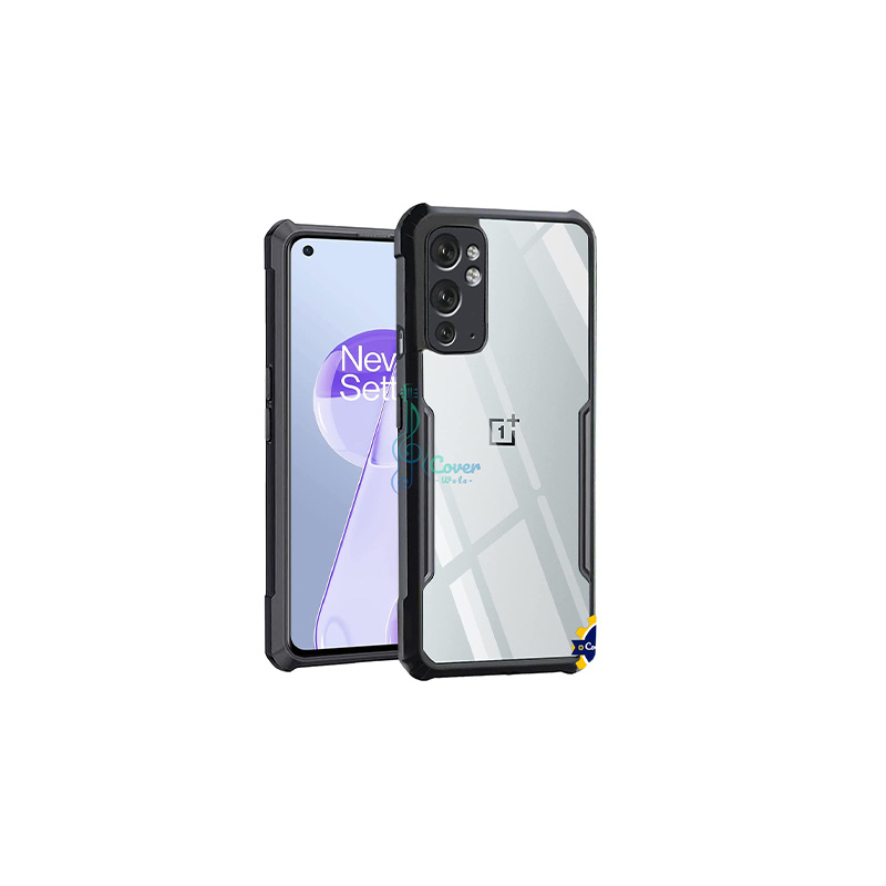 Picture of Xundd Back Cover for OnePlus 9RT 5G / 1+ 9RT 5G Transparent Hybrid Hard PC Back Bumper