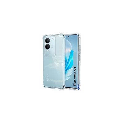 Picture of Transparent back cover For ViVo Y200 5G Luxury transparent Protect Back Cover Soft Case