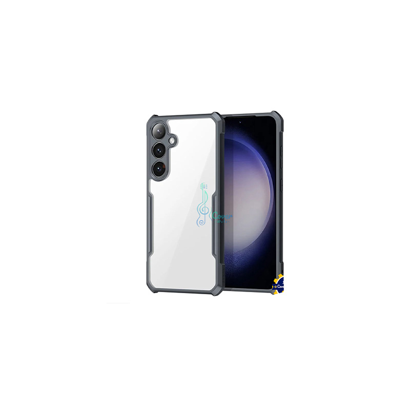 Picture of Xundd Back Cover for Samsung Galaxy S24 5G Transparent Hybrid Hard PC Back Bumper