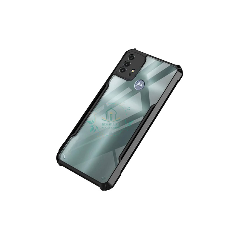 Picture of Xundd Back Cover for Motorola Moto G10 / Motorola Moto G20 / Motorola Moto G30 Transparent Hybrid Hard PC Back Bumper