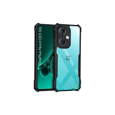 Picture of Xundd Back Cover for OnePlus Nord CE3 / 1+ nord CE3 Transparent Hybrid Hard PC Back Bumper