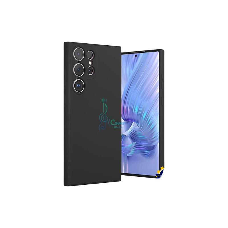 Picture of Premium Liquid Silicone Phone case for Samsung Galaxy S23 Ultra 5G Liquid Silicon Mobile Back Case Soft Silicone Phone Cover