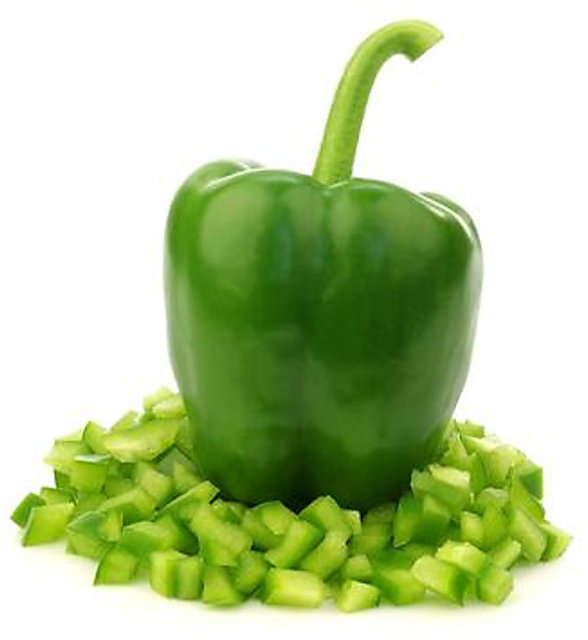 Picture of organic Green Sweet Bell Green Bonsai Vegetable Seeds- 10 pcs seeds