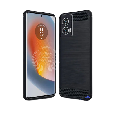 Picture of Spigen cover For Motorola Edge 50 Fusion Carbon Fiber Back cover Soft Slim Fashion Non-Slip Protective Carbon Fiber Phone Case