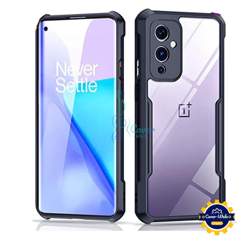 Picture of Xundd Back Cover for OnePlus 9 5G / 1+ 9 5G Transparent Hybrid Hard PC Back Bumper