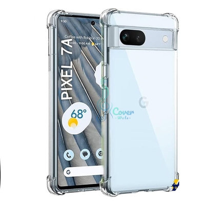Picture of Transparent back cover For Google Pixel 7a 5G Luxury transparent Protect Back Cover Soft Case