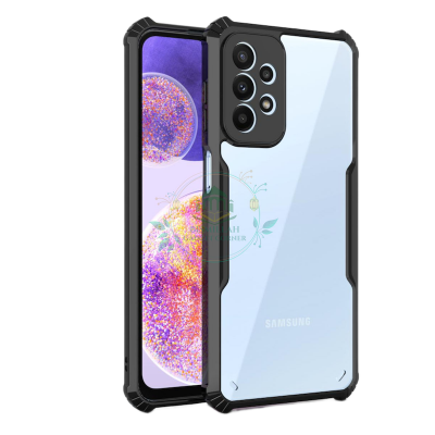 Picture of For Samsung Galaxy A23 5G Edge-Reinforced Shockproof Cushion Back Clear Hybrid Transparent Hard Cover Casing - Phone Back Cover - Camera