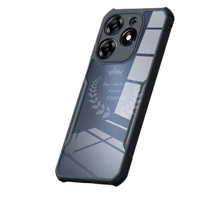 Picture of Xundd Back Cover for Itel A70 Transparent Hybrid Hard PC Back Bumper