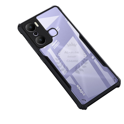 Picture of Xundd Back Cover for Infinix Hot 20i Transparent Hybrid Hard PC Back Bumper