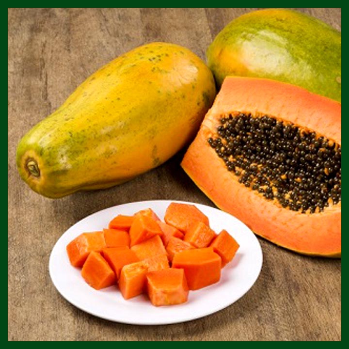 Picture of 10 Pcs Yellow Gold Papaya SeedS- 10 Pcs Seeds ( Imported Global Seeds )