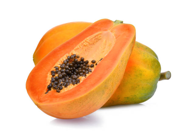 Picture of 10 Pcs Beautiful Yellow Gold Papaya SeedS  All Season