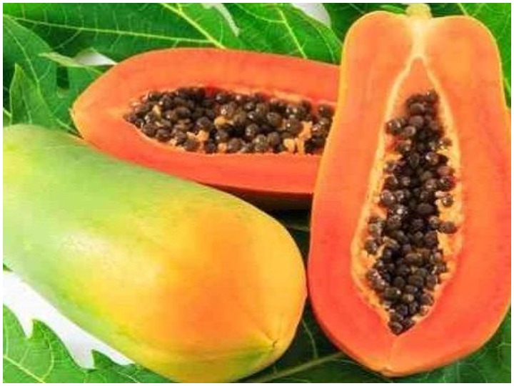 Picture of 10 Pcs Beautiful Yellow Gold Papaya SeedS  All Season