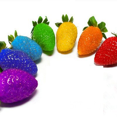 Picture of Organic Mix Strawberry SeedS - 30 Pcs SeedS