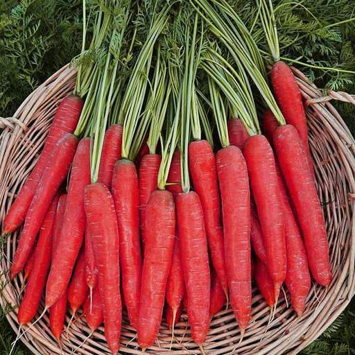 Picture of Natural Red Carrot Seeds  - 50 Pcs SeedS