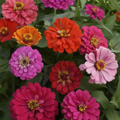 Picture of 15 Pcs Natural Zinnia Flower California SeedS