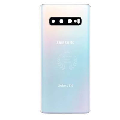 Picture of Backshell for Samsung Galaxy S10 Replacement Back Battery Cover For Samsung Galaxy S10 Back Rear Glass Case - (without camera glass)