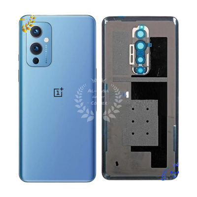 Picture of Replacement Backshell Glass Panel for OnePlus 9 Battery Back Door Housing - Blue