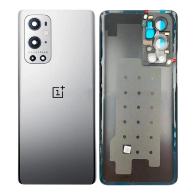 Picture of Replacement Backshell Glass Panel for OnePlus 9 Pro Battery Back Door Housing - Grey