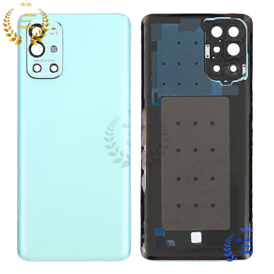 Picture of Replacement Backshell Glass Panel for OnePlus 9R Battery Back Door Housing - Blue