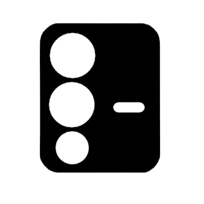 Picture of Back Camera Glass Lens Camera Lens for Vivo V23 Pro Black