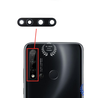 Picture of Main Back Camera Glass Lens / main Back Camera Lens / Back main Camera Glass Lens / Back main Camera Lens / Rear Back Camera Glass for Huawei nova 5i