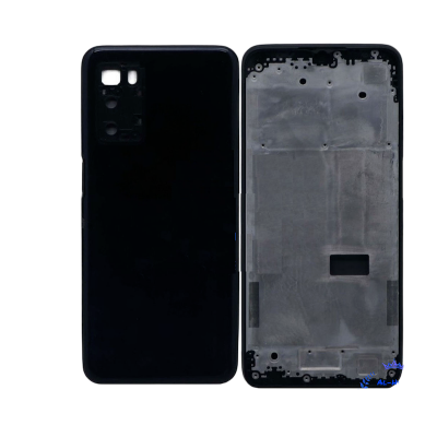 Picture of Replacement Full Body Housing for Oppo A16 Body Panel With Side Frame and Camera Lens