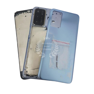 Picture of Replacement Full Body Housing for Oppo A16 Body Panel With Side Frame and Camera Lens