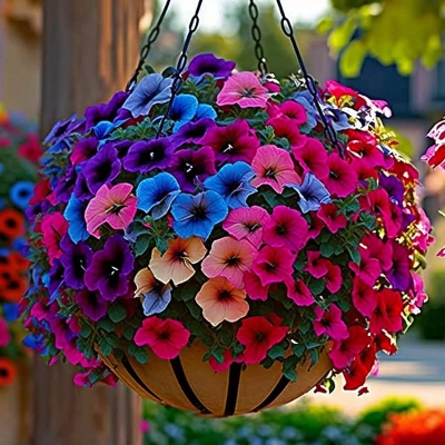 Picture of Global All Season Petunia Seeds Imported Packet- 400+pcs 