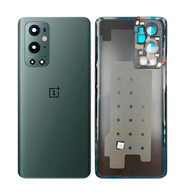 Picture of Replacement Backshell Glass Panel for OnePlus 9 Pro Battery Back Door Housing - Green