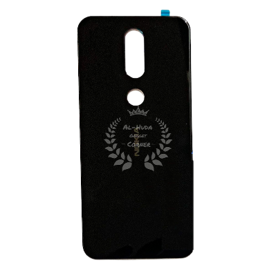 Picture of Replacement Backshell Glass Panel for Nokia 6.1 Plus Battery Back Door Housing