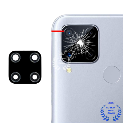Picture of Main Back Camera Glass Lens / main Back Camera Lens / Back main Camera Glass Lens / Back main Camera Lens / Rear Back Camera Glass for Realme C15