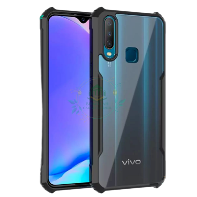 Picture of Xundd Protective Back Cover For VIVO Y11 / VIVO Y12 / VIVO Y15 / VIVO Y17 Cases Shockproof Airbag Bumper Soft Back Transparent Shell Cover
