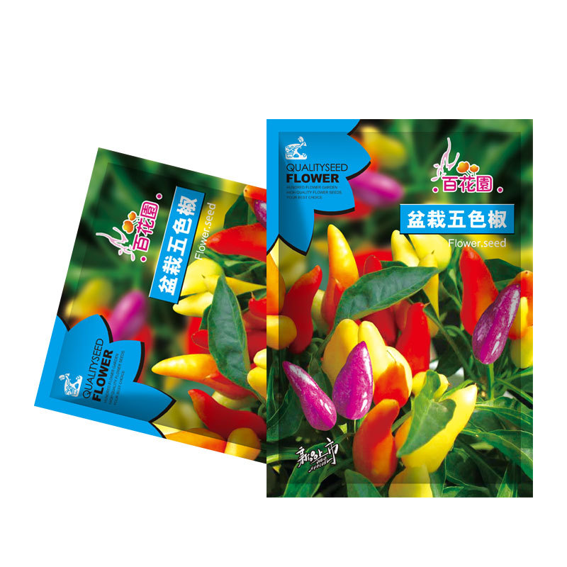 Picture of Global All Season Pelvic Pepper Seed Colorful Ornamental Pepper Seeds  - 100pcs