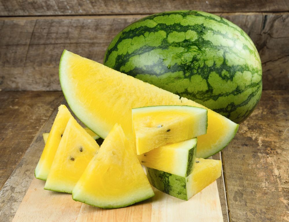 Picture of Global Sweet Yellow watermelon SeedS - 10 Pcs SeedS