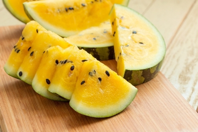Picture of Global Sweet Yellow watermelon SeedS - 10 Pcs SeedS
