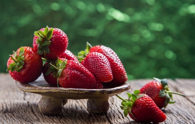 Picture of Global 30 Pcs Red Sweet Strawberry Seeds - 30 Pcs Seeds
