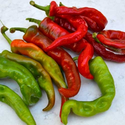 Picture of Global Big Pepper Sweet Horn Chilli Seeds - 25Pcs seeds