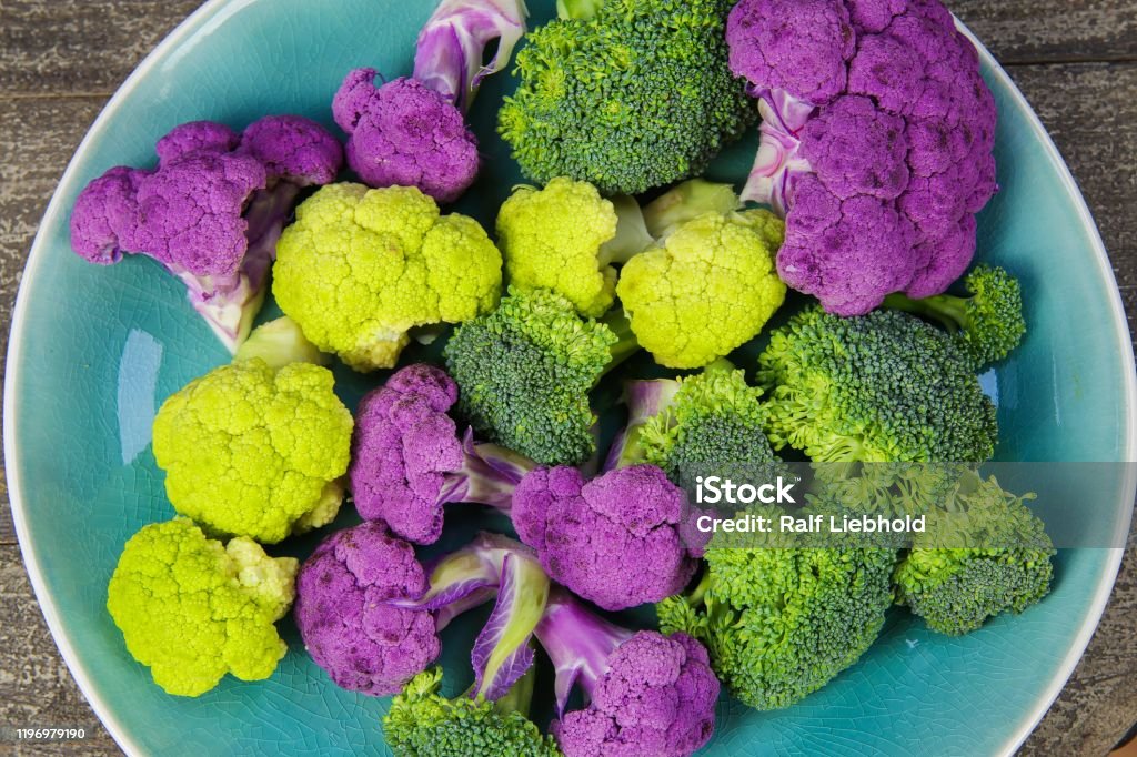 Picture of Global Mix Yellow/pink/green  Broccoli Seeds 25 Pcs Seeds