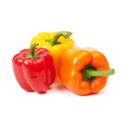Picture of F1 Hybrid 10 Pcs All Season Multi Colour Capsicum Vegetable Seeds 